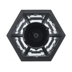 Wentworth 1-Light Black Outdoor Lamp Post Lantern Mount with Clear Glass by Bel Air Lighting -GlowNest Shop black bel air lighting post lanterns 4186 bk 1d 1000