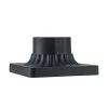 Canby 5.5 in. Black Square Pier Mount Base for 3 inch Post Top Mounts by Bel Air Lighting