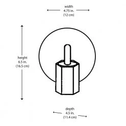 Placerville 4.5 in. 1-Light Black Bathroom Vanity Light Fixture with Geometric Socket by Bel Air Lighting -GlowNest Shop black bel air lighting vanity lighting 22231 bk 77 1000