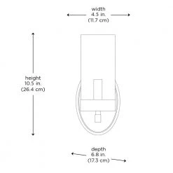 Meadowlark 1-Light Black Wall Sconce with Clear Glass Shade by Bel Air Lighting -GlowNest Shop black bel air lighting vanity lighting 71731 bk 77 1000