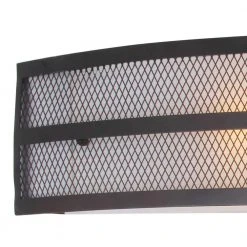 4-Light Black Mesh Modern Bathroom Vanity Light Fixture by Bel Air Lighting -GlowNest Shop black bel air lighting vanity lighting cb 20444 bk c3 1000