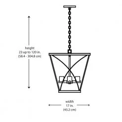 4-Light Bronze Caged Hanging Kitchen Pendant Light with Metal Shade by Bel Air Lighting -GlowNest Shop bronze bel air lighting chandeliers 11224 rob 77 1000