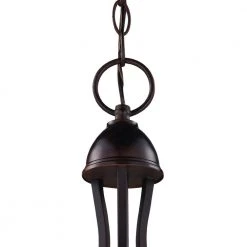 Glasswood 3-Light Oil Rubbed Bronze Hanging Kitchen Pendant Light with White Frost Glass Shade by Bel Air Lighting -GlowNest Shop bronze bel air lighting chandeliers 8163 1 rob 4f 1000