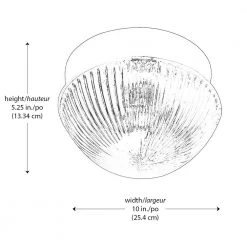 Harbor 10 in. 2-Light Oil Rubbed Bronze Flush Mount Kitchen Ceiling Light Fixture with Holophane Glass Shade by Bel Air Lighting 11 Harbor 10 in. 2-Light Oil Rubbed Bronze Flush Mount Kitchen Ceiling Light Fixture with Holophane Glass Shade by Bel Air Lighting -GlowNest Shop bronze bel air lighting flush mount lights 3640 rob 1f 1000