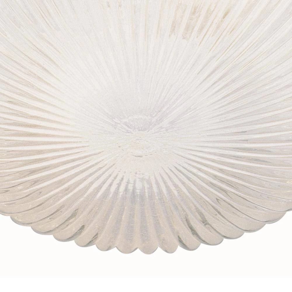 Harbor 10 in. 2-Light Oil Rubbed Bronze Flush Mount Kitchen Ceiling Light Fixture with Holophane Glass Shade by Bel Air Lighting 6 Harbor 10 in. 2-Light Oil Rubbed Bronze Flush Mount Kitchen Ceiling Light Fixture with Holophane Glass Shade by Bel Air Lighting - Image 4