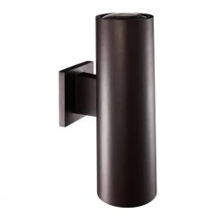 Cali 1-Light Large Bronze Cylinder Outdoor Wall Light Sconce by Bel Air Lighting -GlowNest Shop bronze bel air lighting outdoor sconces 51310 bz c3 1000