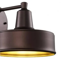 Channing 1-Light Medium Bronze Barn Farmhouse Outdoor Wall Light Sconce with Metal Shade by Bel Air Lighting 18 Channing 1-Light Medium Bronze Barn Farmhouse Outdoor Wall Light Sconce with Metal Shade by Bel Air Lighting -GlowNest Shop bronze bel air lighting outdoor sconces 51321 bz 1f 1000