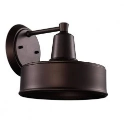 Channing 1-Light Medium Bronze Barn Farmhouse Outdoor Wall Light Sconce with Metal Shade by Bel Air Lighting 16 Channing 1-Light Medium Bronze Barn Farmhouse Outdoor Wall Light Sconce with Metal Shade by Bel Air Lighting -GlowNest Shop bronze bel air lighting outdoor sconces 51321 bz c3 1000