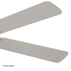 Spottswood 52 in. Indoor Brushed Nickel Ceiling Fan with Light Kit and Reversible Blades by Bel Air Lighting -GlowNest Shop brushed nickel bel air lighting ceiling fans with lights f 1005 bn 4f 1000