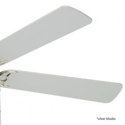 Westwood 52 in. Indoor Brushed Nickel Ceiling Fan with Light Kit and Reversible Blades by Bel Air Lighting -GlowNest Shop brushed nickel bel air lighting ceiling fans with lights f 1022 bn 4f 1000