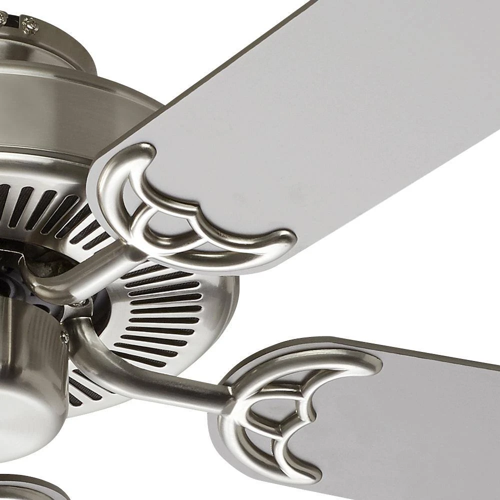 Seltzer 52 In. Indoor Brushed Nickel Ceiling Fan with 5 Reversible Blades by Bel Air Lighting 8 Seltzer 52 In. Indoor Brushed Nickel Ceiling Fan with 5 Reversible Blades by Bel Air Lighting - Image 6