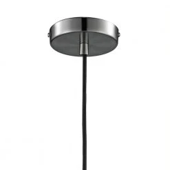 Benjamin 1-Light Brushed Nickel Hanging Kitchen Pendant Light with Metal Shade by Bel Air Lighting -GlowNest Shop brushed nickel bel air lighting chandeliers pnd 2163 bn c3 1000