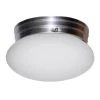 Dash 10 in. 2-Light Brushed Nickel Flush Mount Kitchen Ceiling Light Fixture with Opal Glass by Bel Air Lighting 1 Dash 10 in. 2-Light Brushed Nickel Flush Mount Kitchen Ceiling Light Fixture with Opal Glass by Bel Air Lighting -GlowNest Shop brushed nickel bel air lighting flush mount lights 3620 bn 64 1000
