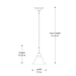 Perkins 1-Light Brushed Nickel Hanging Mini Kitchen Pendant Light with Marbleized Glass Shade by Bel Air Lighting -GlowNest Shop brushed nickel bel air lighting pendant lights 6548 bn 77 1000