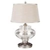 20.75 in. Brushed Nickel Table Lamp with Fabric Shade by Bel Air Lighting -GlowNest Shop brushed nickel bel air lighting table lamps 1000053236 64 1000