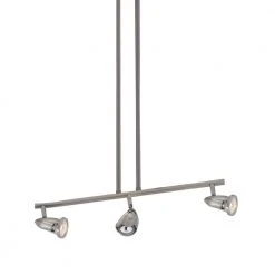 Stingray 2.2 ft. 3-Light Brushed Nickel Track Lighting Kit by Bel Air Lighting -GlowNest Shop brushed nickel bel air lighting track lighting kits w 465 bn c3 1000