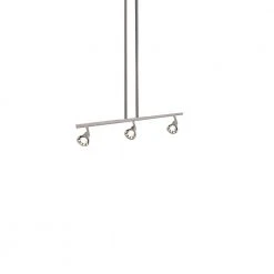 Renew 2.3 ft. 3-Light Brushed Nickel Track Lighting Kit by Bel Air Lighting -GlowNest Shop brushed nickel bel air lighting track lighting kits w 493 bn 1f 1000