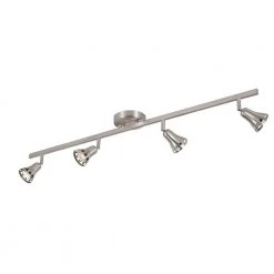 Renew 3.25 ft. 4-Light Brushed Nickel Track Lighting Kit by Bel Air Lighting