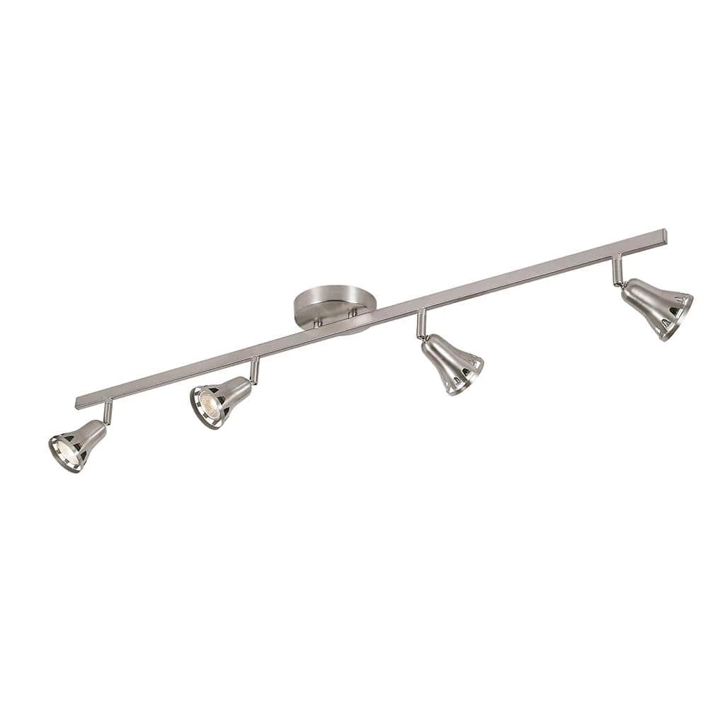 Renew 3.25 ft. 4-Light Brushed Nickel Track Lighting Kit by Bel Air Lighting 3 Renew 3.25 ft. 4-Light Brushed Nickel Track Lighting Kit by Bel Air Lighting