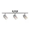22.5 in. 3-Light Brushed Nickel Track Lighting Kit with Frosted Glass Shades by Bel Air Lighting -GlowNest Shop brushed nickel bel air lighting track lighting kits w 953 bn 64 1000