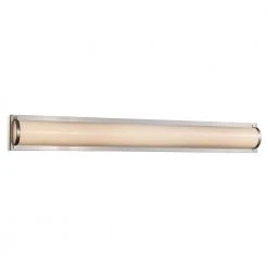 Fawcett 36-Watt Brushed Nickel Integrated LED Bathroom Vanity Light Fixture by Bel Air Lighting