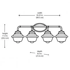 Smith 4-Light Brushed Nickel Bathroom Vanity Light Fixture with Clear Glass Shades by Bel Air Lighting 9 Smith 4-Light Brushed Nickel Bathroom Vanity Light Fixture with Clear Glass Shades by Bel Air Lighting -GlowNest Shop brushed nickel bel air lighting vanity lighting 21184 bn 77 1000