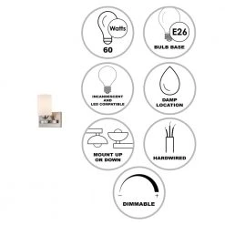 Moonlight 1-Light Brushed Nickel Wall Sconce Light Fixture with Frosted Glass by Bel Air Lighting -GlowNest Shop brushed nickel bel air lighting vanity lighting 22281 bn 40 1000