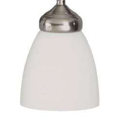 Ashlea 16 in. 2-Light Brushed Nickel Bathroom Vanity Light Fixture with Frosted Glass Shades by Bel Air Lighting -GlowNest Shop brushed nickel bel air lighting vanity lighting 2512 bn 1f 1000