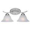 Hollyslope 2-Light Brushed Nickel Bathroom Vanity Light Fixture with Marbleized Glass Shades by Bel Air Lighting -GlowNest Shop brushed nickel bel air lighting vanity lighting 2826 bn 64 1000