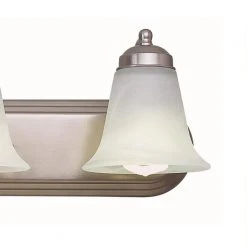 Cabernet Collection 4-Light Brushed Nickel Bathroom Vanity Light Fixture with White Marbleized Shade by Bel Air Lighting 11 Cabernet Collection 4-Light Brushed Nickel Bathroom Vanity Light Fixture with White Marbleized Shade by Bel Air Lighting -GlowNest Shop brushed nickel bel air lighting vanity lighting 3504 bn 4f 1000