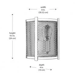 Mist 1-Light Brushed Nickel Wall Sconce Light Fixture With Metal Mesh Shade by Bel Air Lighting 8 Mist 1-Light Brushed Nickel Wall Sconce Light Fixture With Metal Mesh Shade by Bel Air Lighting -GlowNest Shop brushed nickel bel air lighting wall sconces 20521 bn c3 1000