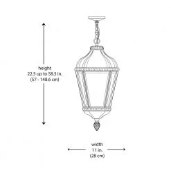 Covington 3-Light Burnished Rust Hanging Outdoor Pendant Light with Clear Glass by Bel Air Lighting -GlowNest Shop burnished rust bel air lighting outdoor pendant lights 5155 brt 40 1000