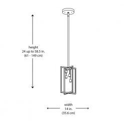 Eastwood 4-Light Dark Bronze Hanging Kitchen Pendant Light with Rectangular Metal Shade by Bel Air Lighting -GlowNest Shop dark bronze bel air lighting chandeliers pnd 999 77 1000
