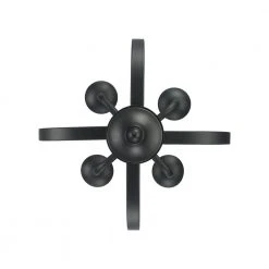 Hillcrest 12 in. 4-Light Matte Black Traditional Hanging Kitchen Pendant Light with Metal Shade by Bel Air Lighting 13 Hillcrest 12 in. 4-Light Matte Black Traditional Hanging Kitchen Pendant Light with Metal Shade by Bel Air Lighting -GlowNest Shop matte black bel air lighting chandeliers 11214 mb 1d 1000