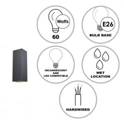 Sidewell 14 in. 1-Light Matte Black Outdoor Wall Light Sconce Lantern with Metal Shade by Bel Air Lighting -GlowNest Shop matte black bel air lighting outdoor sconces 51341 mb 40 1000