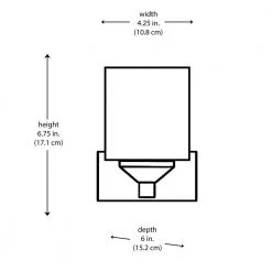 Edwards 1-Light Pewter Wall Sconce Light Fixture with Frosted Glass Shade by Bel Air Lighting -GlowNest Shop pewter bel air lighting wall sconces 2801 pw 40 1000