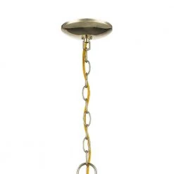 Tranquility 9-Light Polished Brass Tiered Chandelier for Dining Room with Beveled Acrylic Crystal Shade by Bel Air Lighting -GlowNest Shop polished brass bel air lighting chandeliers 9647 pb 1f 1000