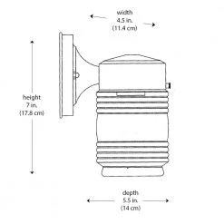 Quinn 1-Light Polished Brass Outdoor Wall Light Sconce Lantern with Clear Glass by Bel Air Lighting -GlowNest Shop polished brass bel air lighting outdoor sconces 4900 pb 77 1000