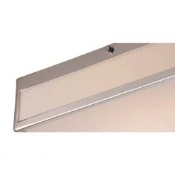 Montgomery 15.75 in. Polished Chrome Integrated LED Flush Mount Kitchen Ceiling Light Fixture with Acrylic Shade by Bel Air Lighting -GlowNest Shop polished chrome bel air lighting flush mount lights led 30067 pc c3 1000
