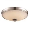 11 in. 15-Watt Equivalent Polished Chrome Integrated LED Flush Mount Kitchen Ceiling Light Fixture Ceiling Light by Bel Air Lighting -GlowNest Shop polished chrome bel air lighting flush mount lights led 30079 pc 64 1000