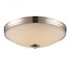 15 in. 24-Watt Equivalent Polished Chrome Integrated LED Flush Mount Kitchen Ceiling Light Fixture by Bel Air Lighting