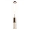 9-Watt Integrated LED Polished Chrome Hanging Mini Kitchen Pendant Light with Clear Glass Shade by Bel Air Lighting -GlowNest Shop polished chrome bel air lighting pendant lights mdn 1460 64 1000