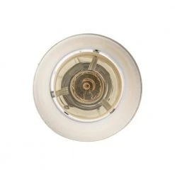 Crosby 1-Light Polished Chrome Shaded Hanging Mini Kitchen Pendant Light with Frosted Glass Shade by Bel Air Lighting -GlowNest Shop polished chrome bel air lighting pendant lights pnd 2176 pc 44 1000