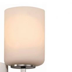 Fairfield 13 in. 2-Light Polished Chrome Bathroom Vanity Light Fixture with Frosted Glass by Bel Air Lighting -GlowNest Shop polished chrome bel air lighting vanity lighting 20352 pc c3 1000