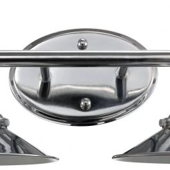 Griswald 2-Light Polished Chrome Bathroom Vanity Light Fixture with Metal Shades by Bel Air Lighting 11 Griswald 2-Light Polished Chrome Bathroom Vanity Light Fixture with Metal Shades by Bel Air Lighting -GlowNest Shop polished chrome bel air lighting vanity lighting 20512 pc c3 1000