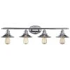 Griswald 4-Light Polished Chrome Bathroom Vanity Light Fixture with Metal Shades by Bel Air Lighting -GlowNest Shop polished chrome bel air lighting vanity lighting 20514 pc 64 1000