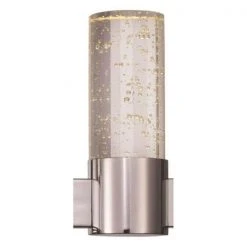 Georgie 14.25 in. 2-Light Polished Chrome Integrated LED Bathroom Vanity Light Fixture with Bubble Glass by Bel Air Lighting -GlowNest Shop polished chrome bel air lighting vanity lighting 21272 pc c3 1000