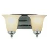 Cabernet Collection 2-Light Polished Chrome Bathroom Vanity Light Fixture with White Marbleized Shade by Bel Air Lighting 1 Cabernet Collection 2-Light Polished Chrome Bathroom Vanity Light Fixture with White Marbleized Shade by Bel Air Lighting -GlowNest Shop polished chrome bel air lighting vanity lighting 3502 pc 64 1000