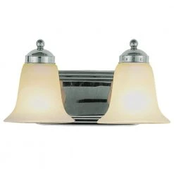 Cabernet Collection 2-Light Polished Chrome Bathroom Vanity Light Fixture with White Marbleized Shade by Bel Air Lighting 10 Cabernet Collection 2-Light Polished Chrome Bathroom Vanity Light Fixture with White Marbleized Shade by Bel Air Lighting -GlowNest Shop polished chrome bel air lighting vanity lighting 3502 pc c3 1000