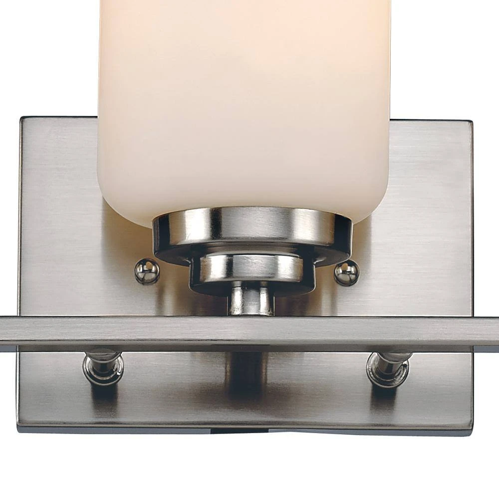 Mod Pod 22 in. 3-Light Polished Chrome Bathroom Vanity Light Fixture with Frosted Glass Cylinder Shades by Bel Air Lighting 8 Mod Pod 22 in. 3-Light Polished Chrome Bathroom Vanity Light Fixture with Frosted Glass Cylinder Shades by Bel Air Lighting - Image 6